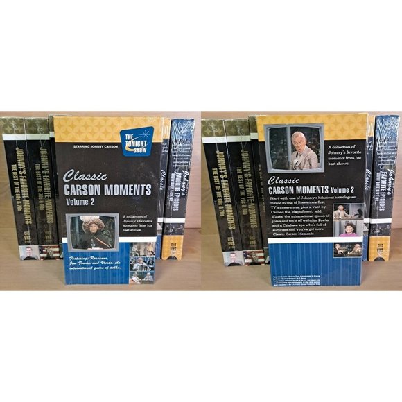 Johnny Carson Club The Tonight Show VHS Lot of 9 The Final Show Some Sealed - Picture 9 of 11